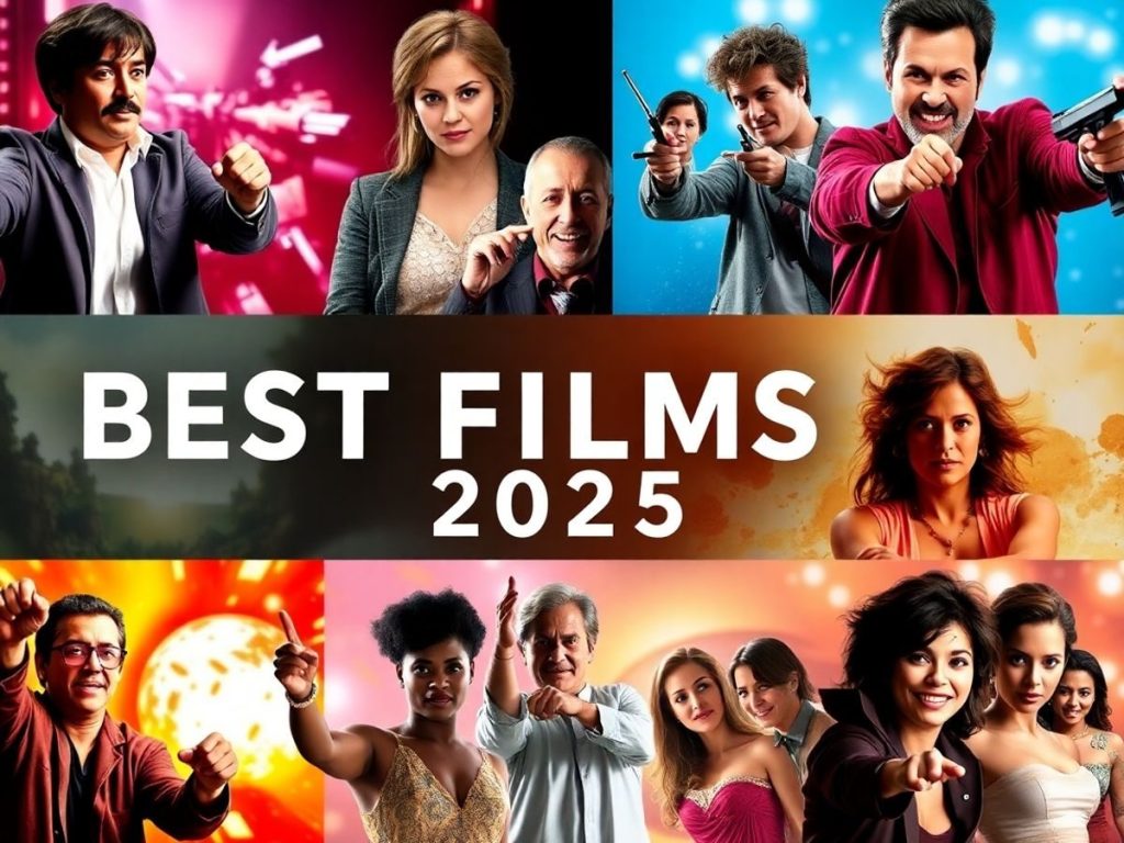 Cele mai bune filme cu vedete din 2025 1 Colaj cu vedete din cele mai bune filme din 2025.