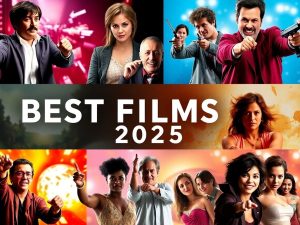 Colaj cu vedete din cele mai bune filme din 2025.