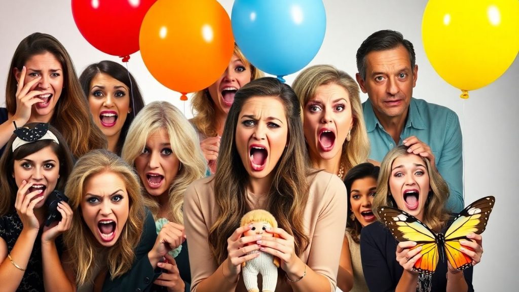 Cele mai ciudate fobii ale celebrităților de top 1 Celebrități speriate de obiecte ciudate, reacții amuzante
