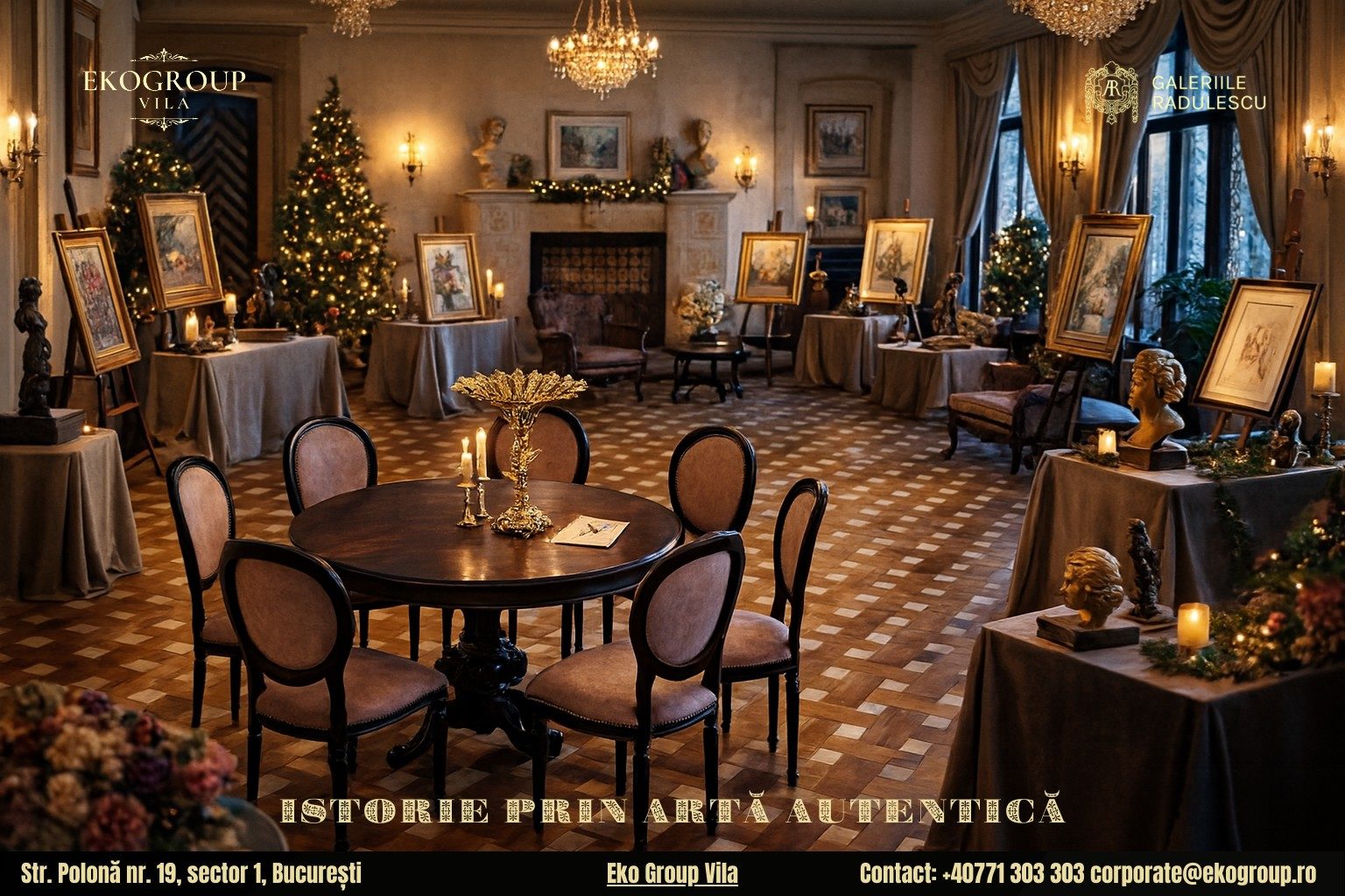 Istoria Crăciunului redescoperită: o călătorie în farmecul sărbătorilor anilor '30 la Eko Group Vila