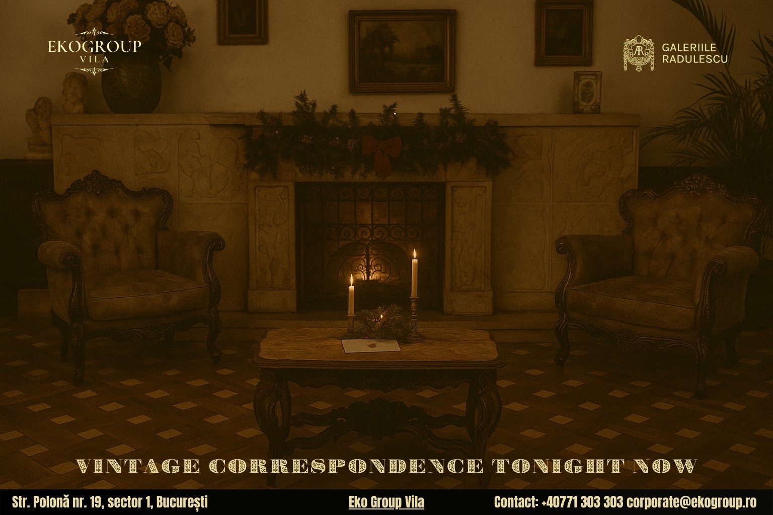 Scrisoare de Crăciun în epoca interbelică: Povestea Crăciunului anilor ’30 la Eko Group Vila